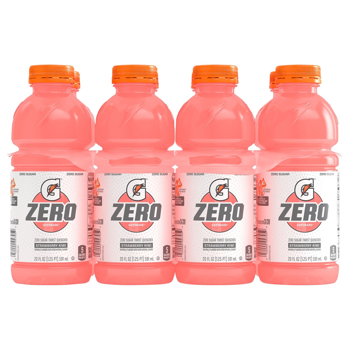 slide 1 of 1, Gatorade Thirst Quencher, Zero Sugar, Strawberry Kiwi, 160 fl oz