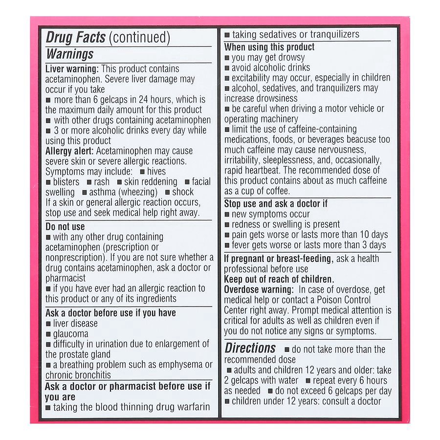 slide 2 of 5, Walgreens Menstrual Complete Pain Relief Gelcaps, 24 ct