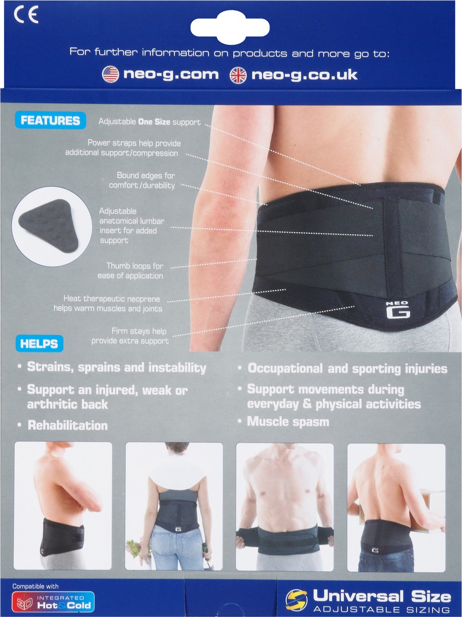 Neo g back brace with power straps best sale