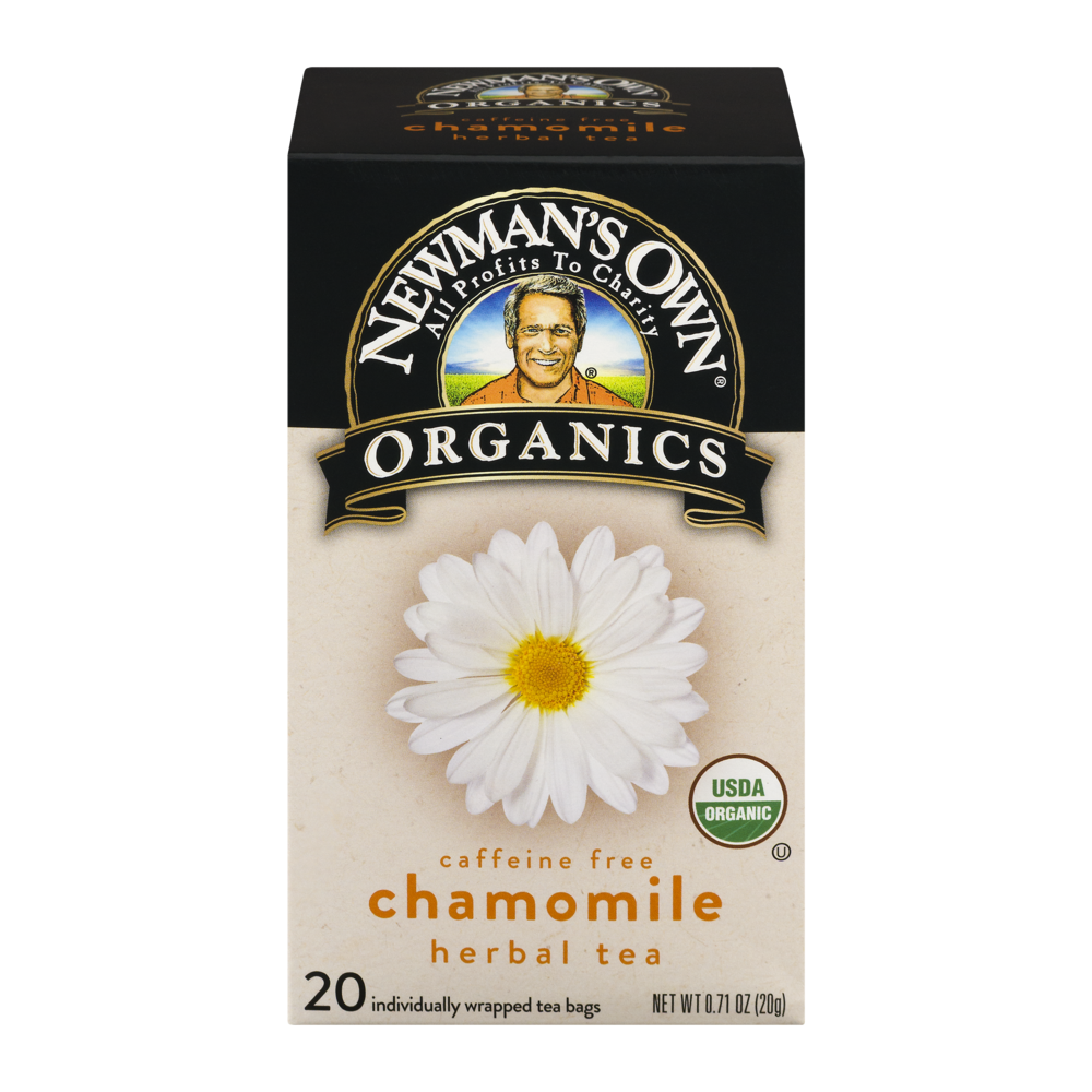 slide 1 of 1, Newman's Own Organic Chamomile Tea - 20 ct, 20 ct