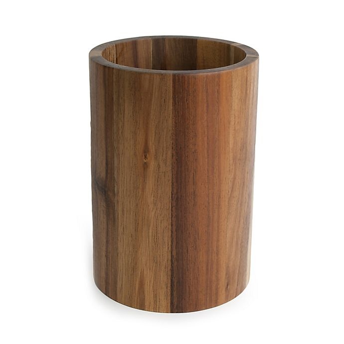 slide 1 of 1, Architec Acacia Wood Utensil Crock, 1 ct