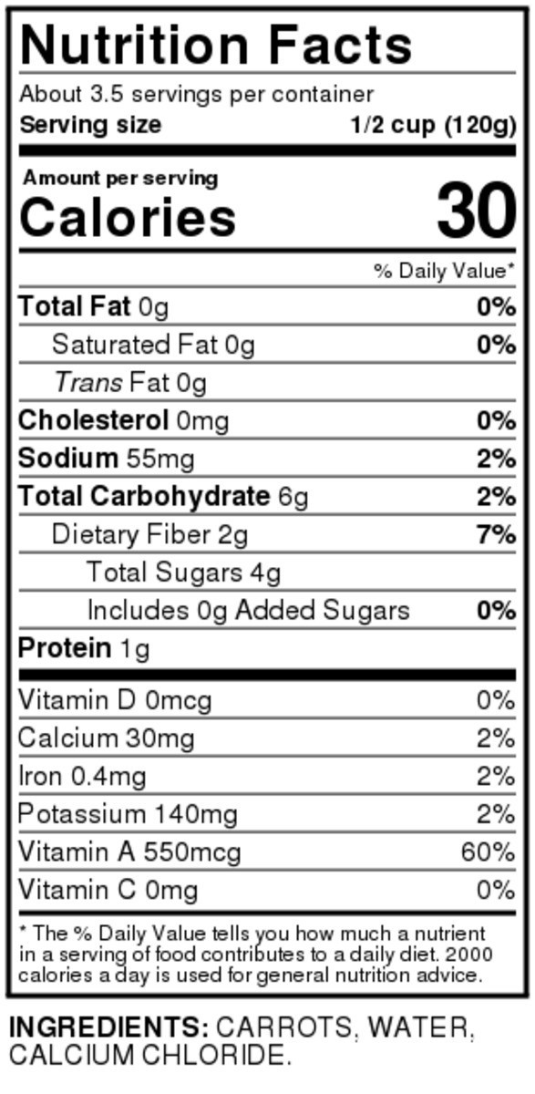 slide 4 of 9, Food Club No Salt Added Sliced Carrots, 14.5 oz