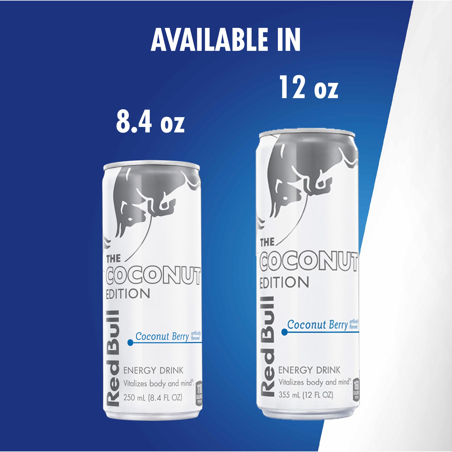 slide 2 of 9, Red Bull The Coconut Edition Coconut Berry Energy Drink 24 - 8.4 fl oz Cans, 24 ct