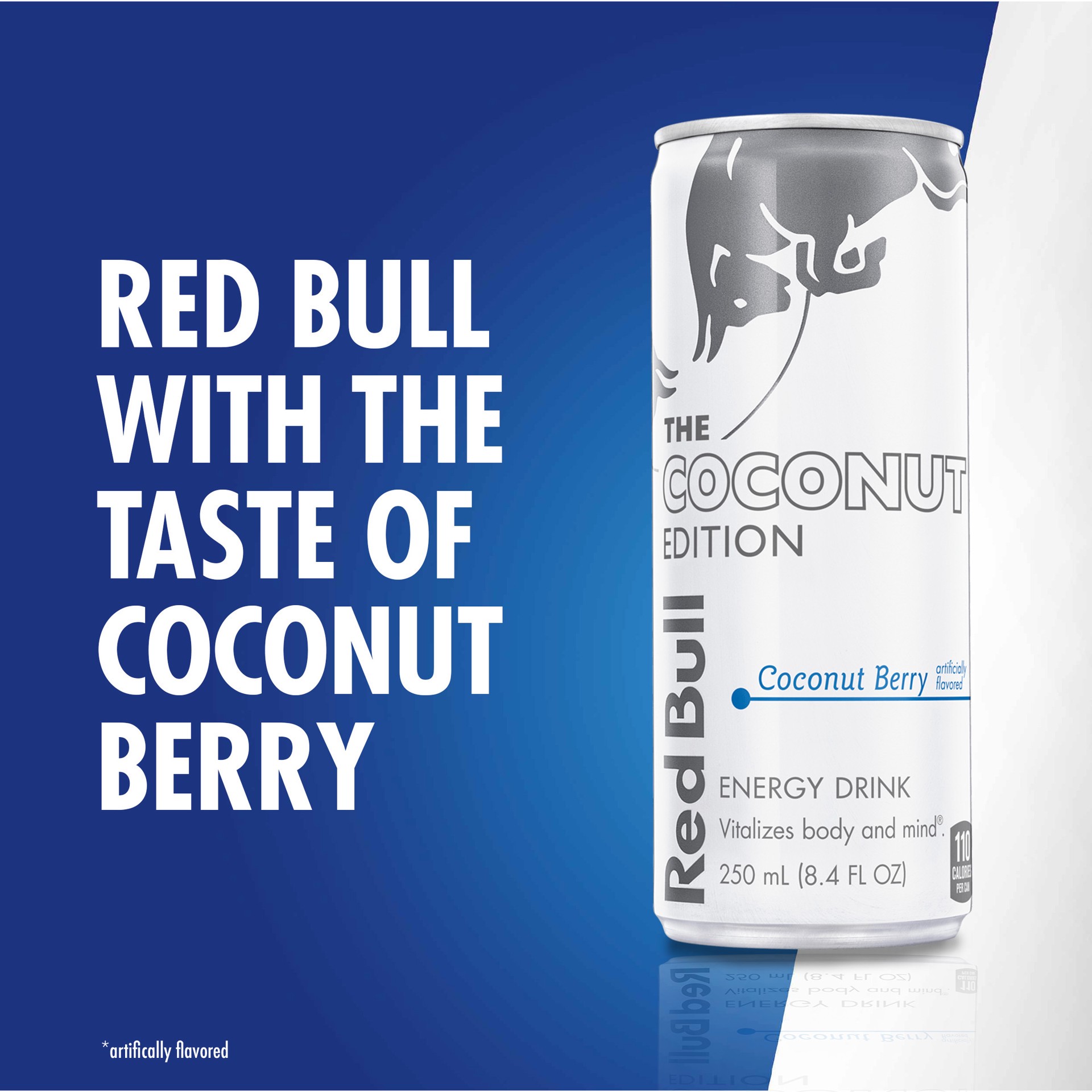 slide 8 of 9, Red Bull The Coconut Edition Coconut Berry Energy Drink 24 - 8.4 fl oz Cans, 24 ct
