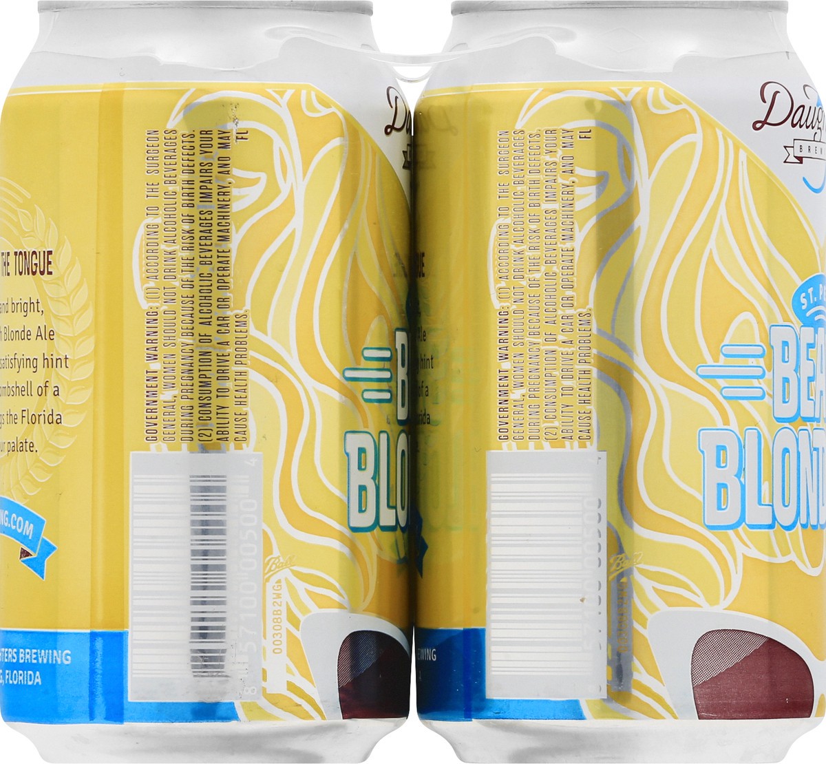 slide 3 of 9, 3 Daughters Brewing Beer 6 ea, 6 ct