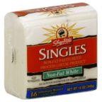 slide 1 of 1, ShopRite White American Cheese Singles, 12 oz