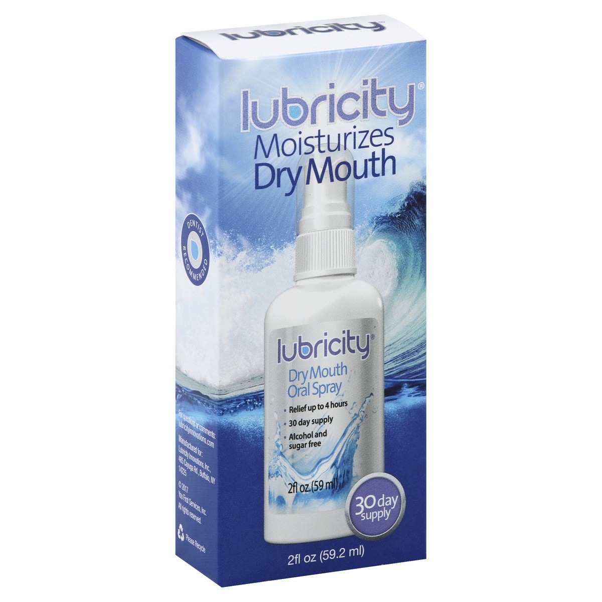 slide 10 of 10, Lubricity Oral Spray 2 oz, 2 fl oz