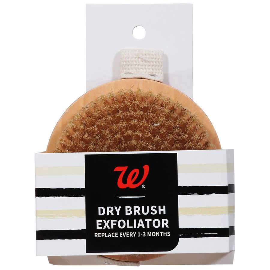 slide 1 of 2, Walgreens Dry Brush Exfoliator, 1 ct