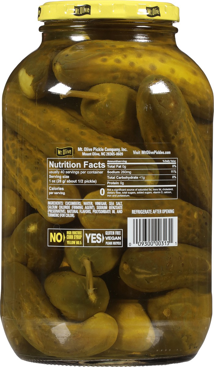 slide 4 of 12, Dill Pickles, 66 fl oz
