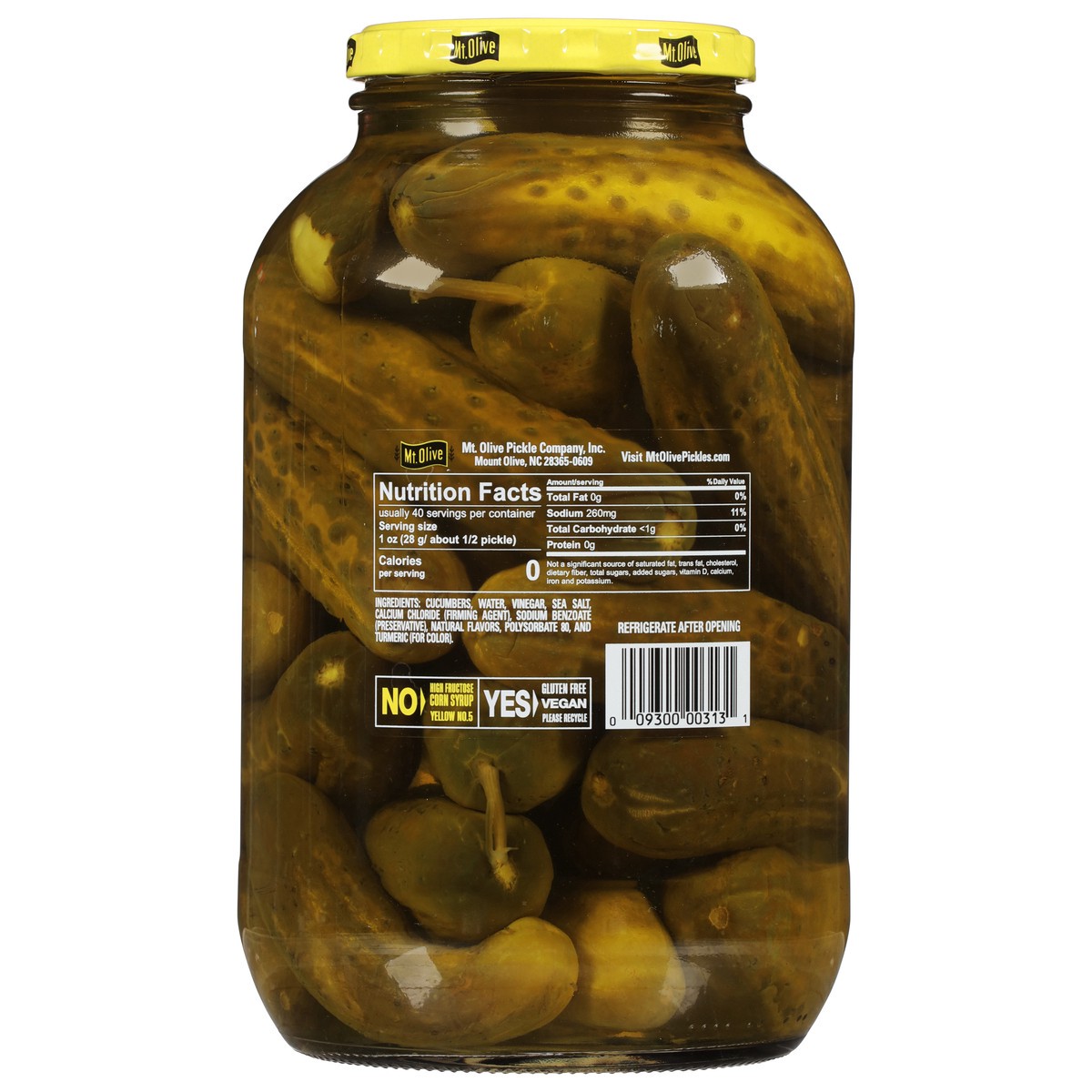 slide 10 of 12, Dill Pickles, 66 fl oz