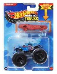 Mattel Hot Wheels Monster Trucks Race Ace Combo Pack