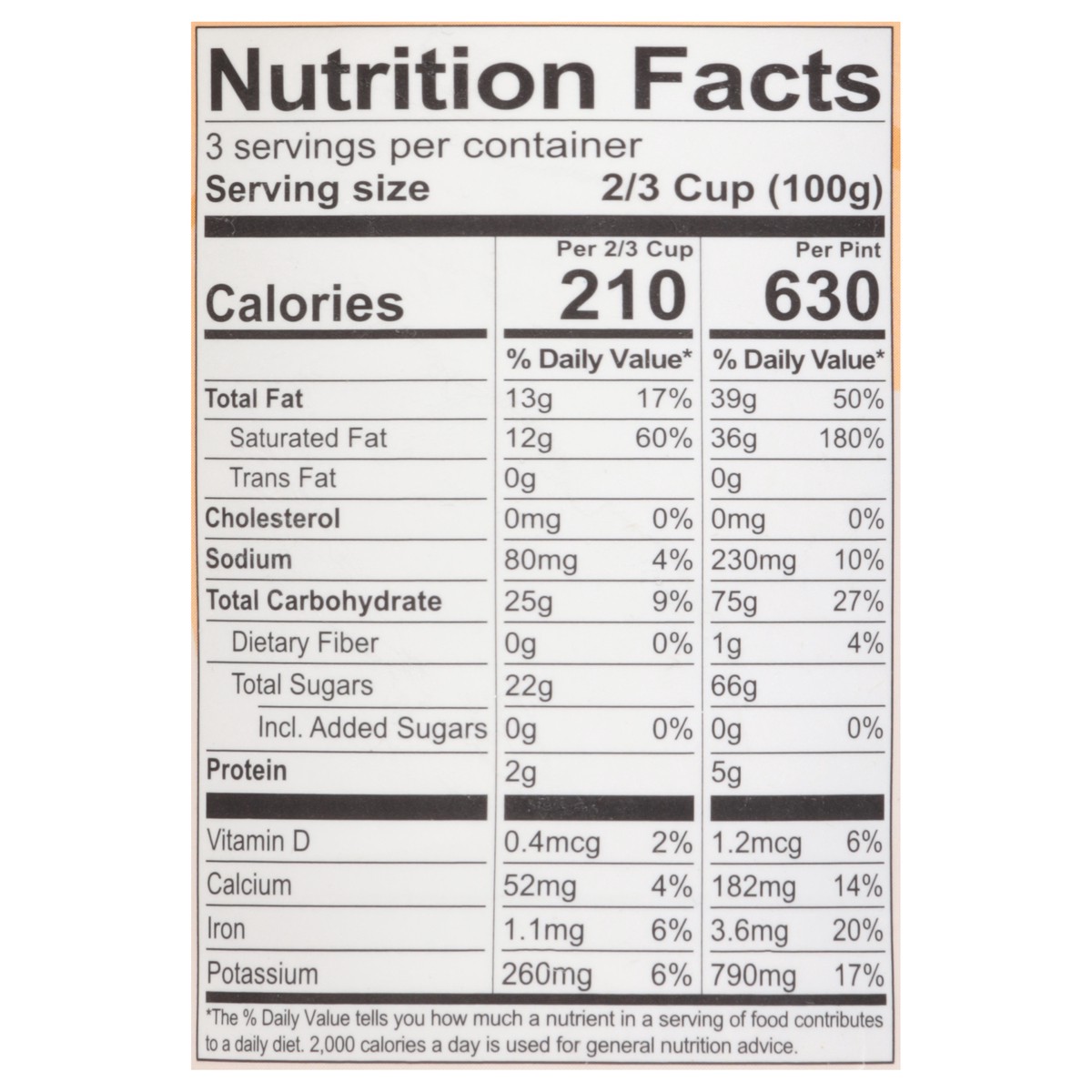 slide 11 of 13, Frönen Dairy Free Salted Caramel Swirl Frozen Dessert 1 pt, 1 ct