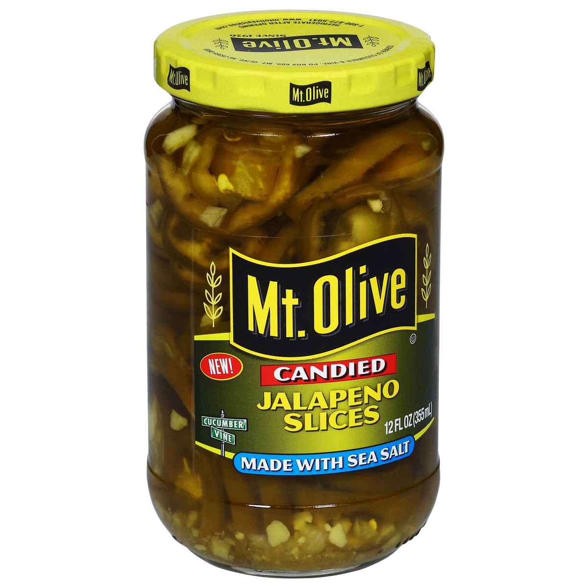 slide 7 of 13, Mt. Olive Candied Jalapeno Slices 12 fl oz, 12 fl oz