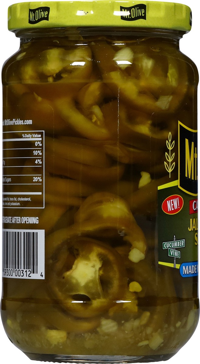 slide 6 of 13, Mt. Olive Candied Jalapeno Slices 12 fl oz, 12 fl oz