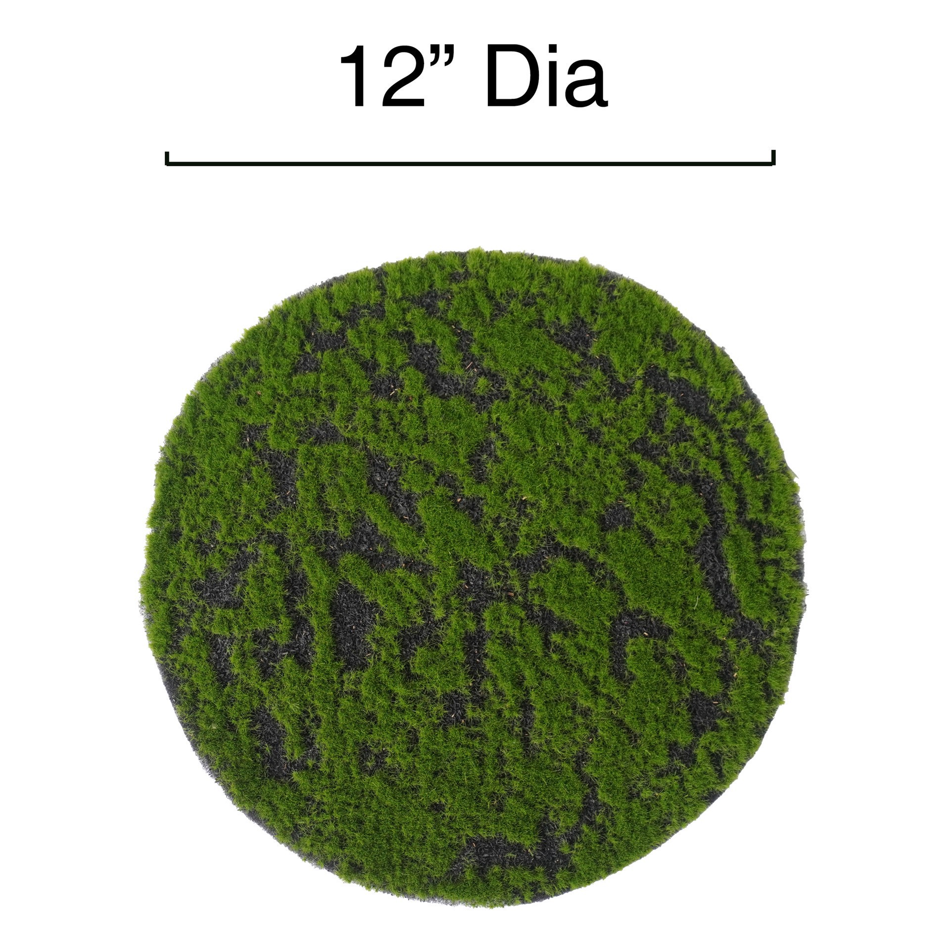 slide 2 of 3, 12" Faux Moss Mat By Ashland, 12 in