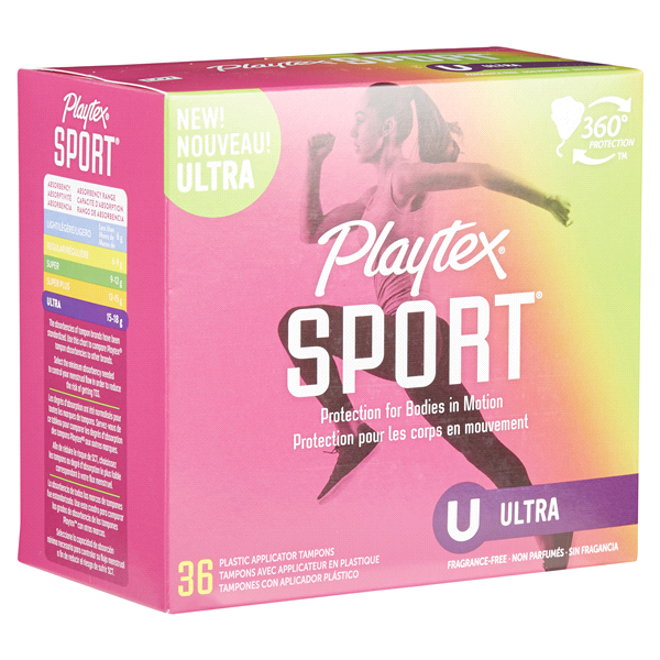 slide 26 of 29, Playtex Sport ULTRA Tampons, 36 ct