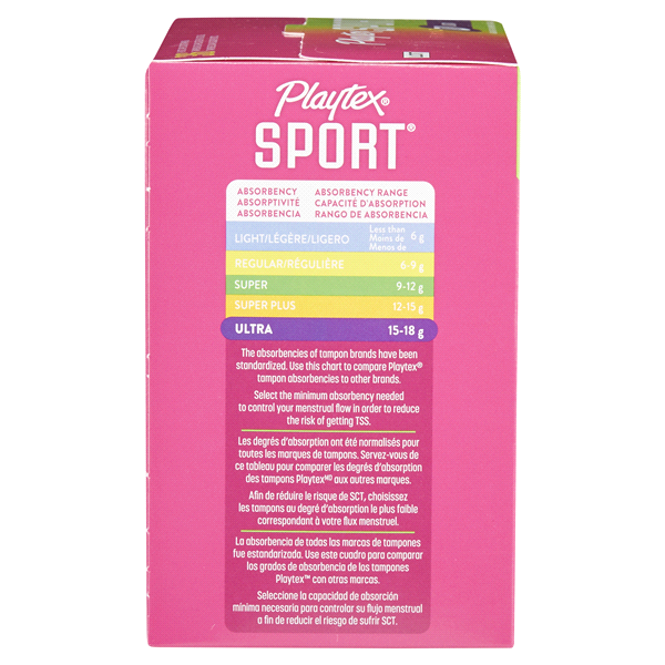 slide 21 of 29, Playtex Sport ULTRA Tampons, 36 ct