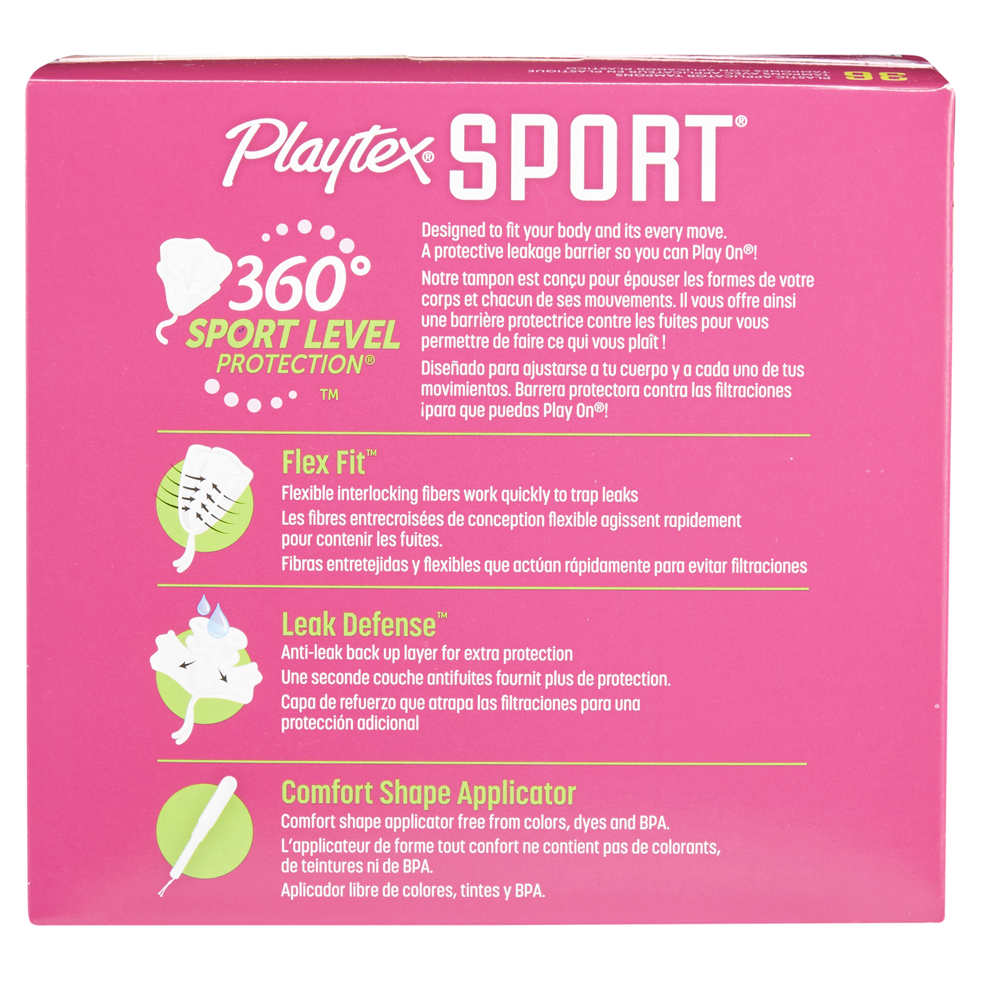 slide 17 of 29, Playtex Sport ULTRA Tampons, 36 ct