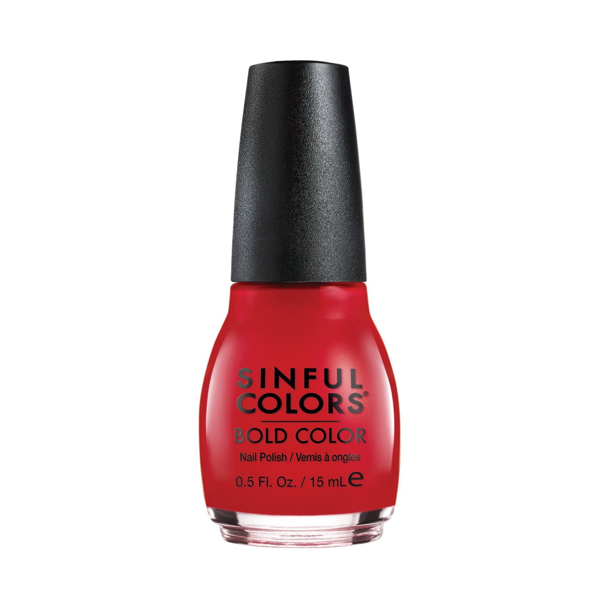 slide 1 of 3, Sinful Colors Bold Color Nail Polish - Bitten Red - 0.5 fl oz, 0.5 fl oz