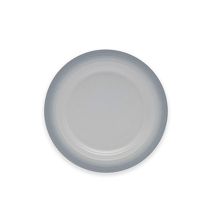 slide 1 of 1, Mikasa Swirl Ombre Salad Plate - Grey, 1 ct