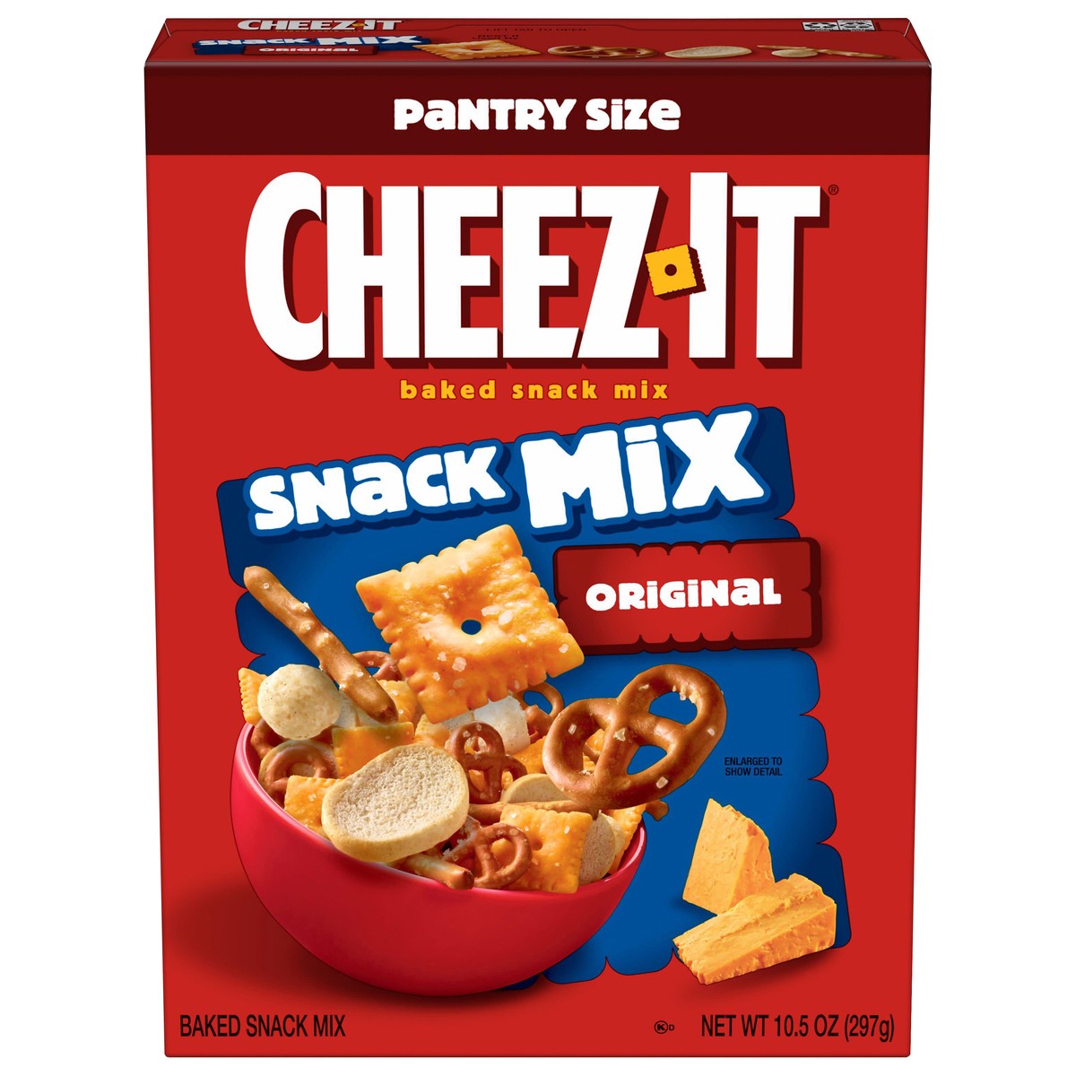 slide 1 of 8, Cheez-It Classic Snack Mix, 10.5 oz
