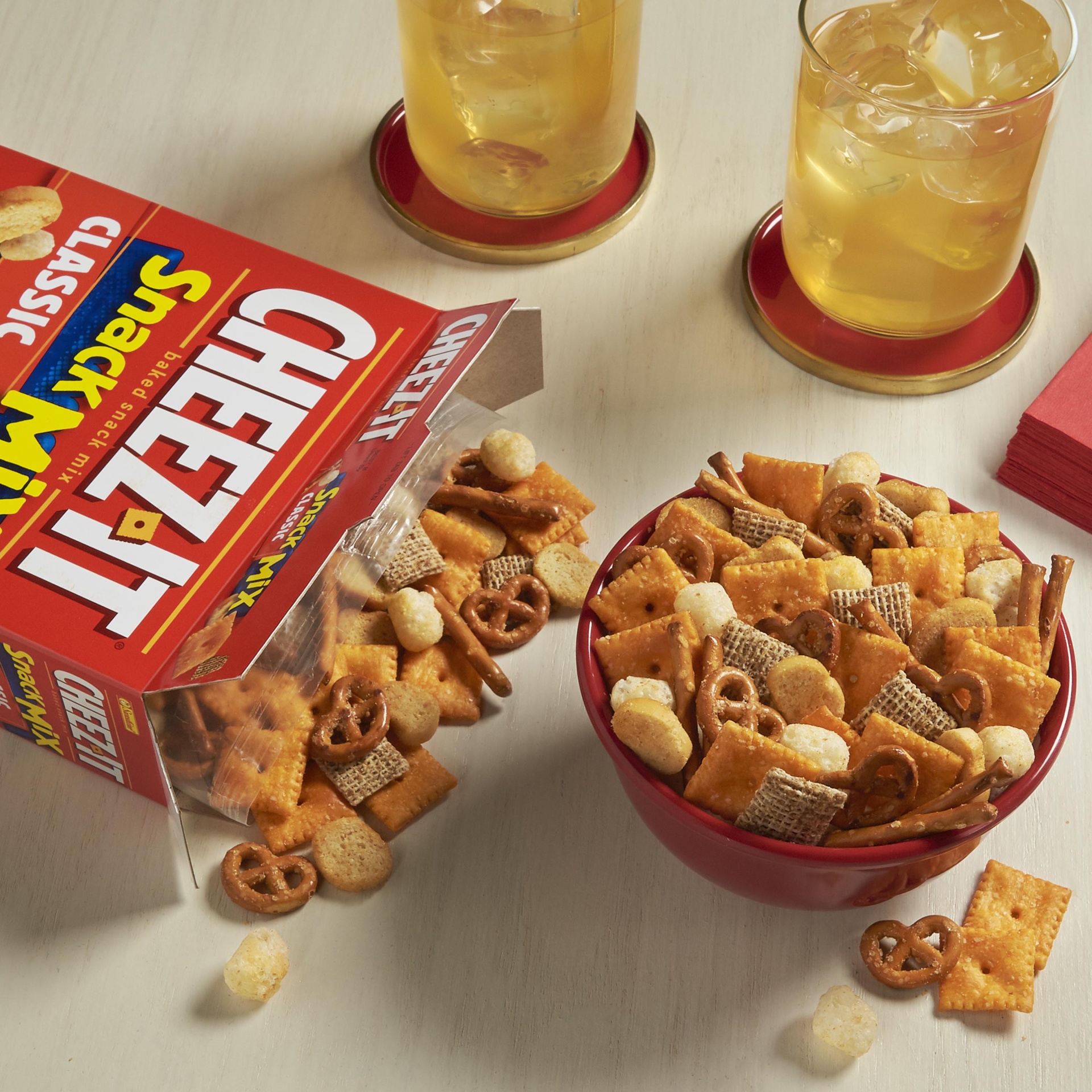 slide 5 of 7, Cheez-It Snack Mix, Lunch Snacks, Office and Kids Snacks, Classic, 10.5 oz