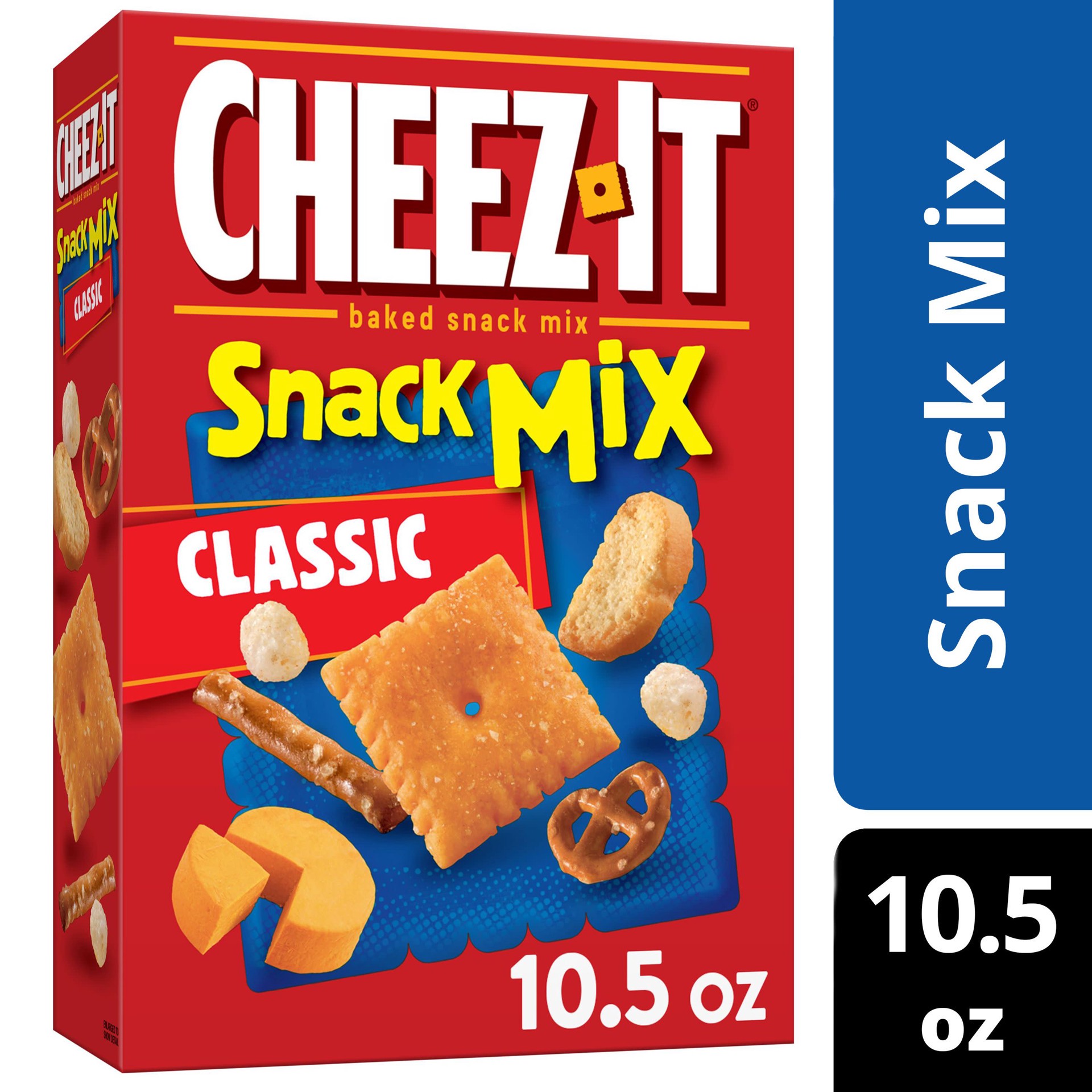 slide 1 of 8, Cheez-It Snack Mix, Classic, 10.5 oz, 10.5 oz