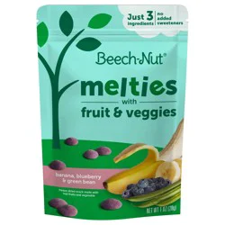 Beech-Nut Stage 3 (from About 8 Months) Banana, Blueberry & Green Beans Melties with Fruit & Veggies 1 oz