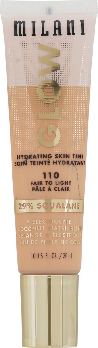 slide 5 of 13, Milani Glow Fair to Light 110 Hydrating Skin Tint 1.0 fl oz, 1 fl oz