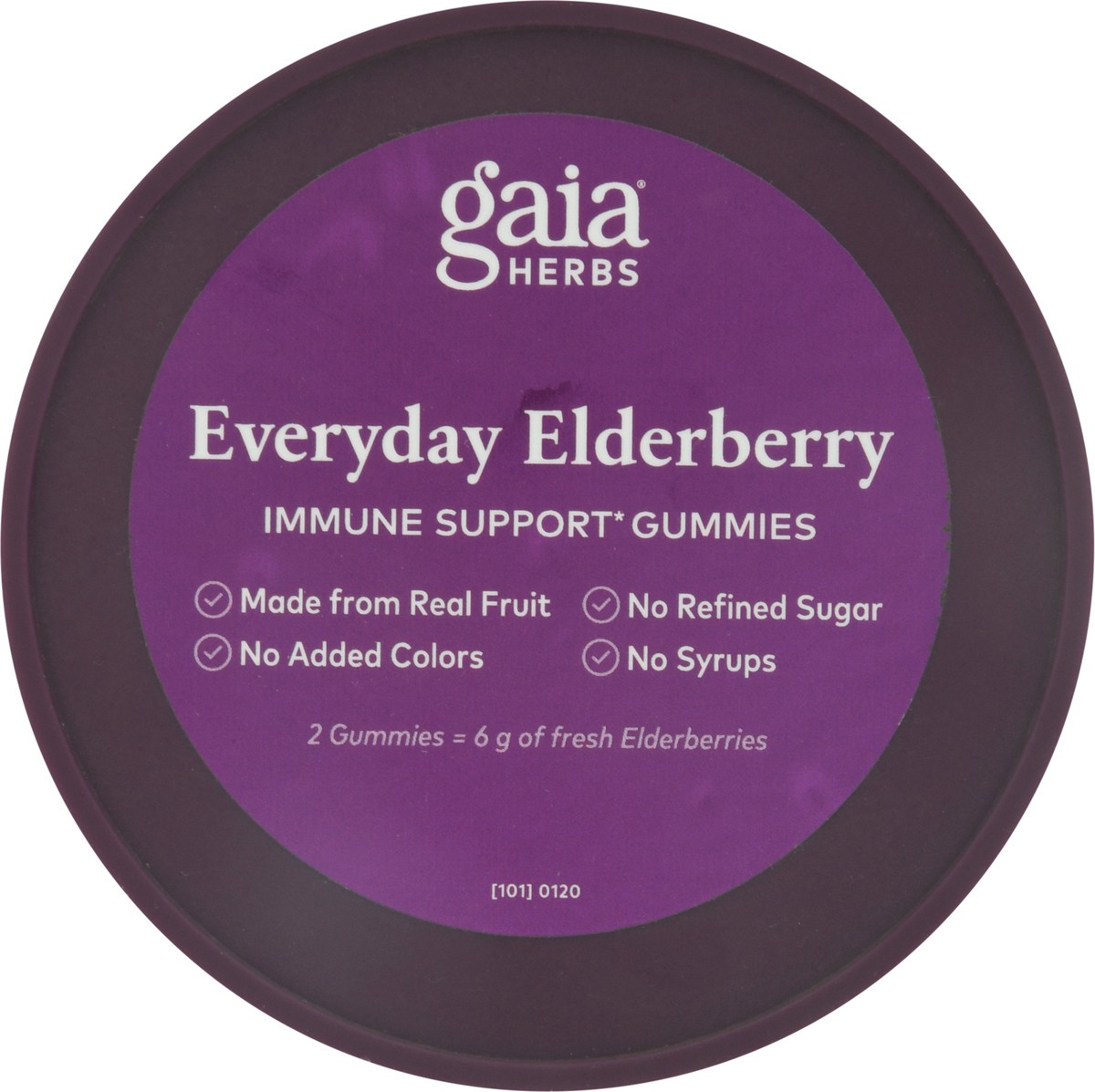 slide 9 of 9, Gaia Herbs Everyday Elderberry Immune Support Gummies, 1 ct