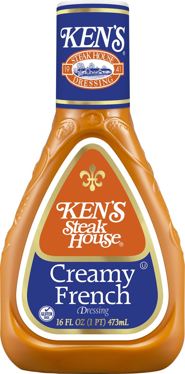 slide 7 of 7, Ken's Steak House Dressing, Creamy French, 16 fl oz