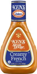 Ken's Steak House Creamy French Salad Dressing 16 fl oz