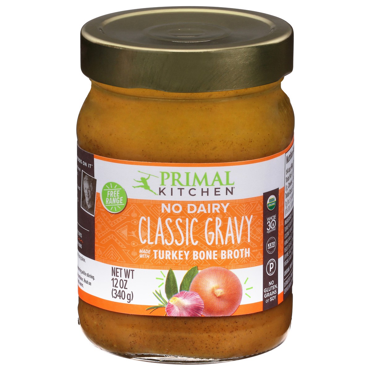 Primal Kitchen Organic Classic Turkey Bone Broth 12 oz Shipt