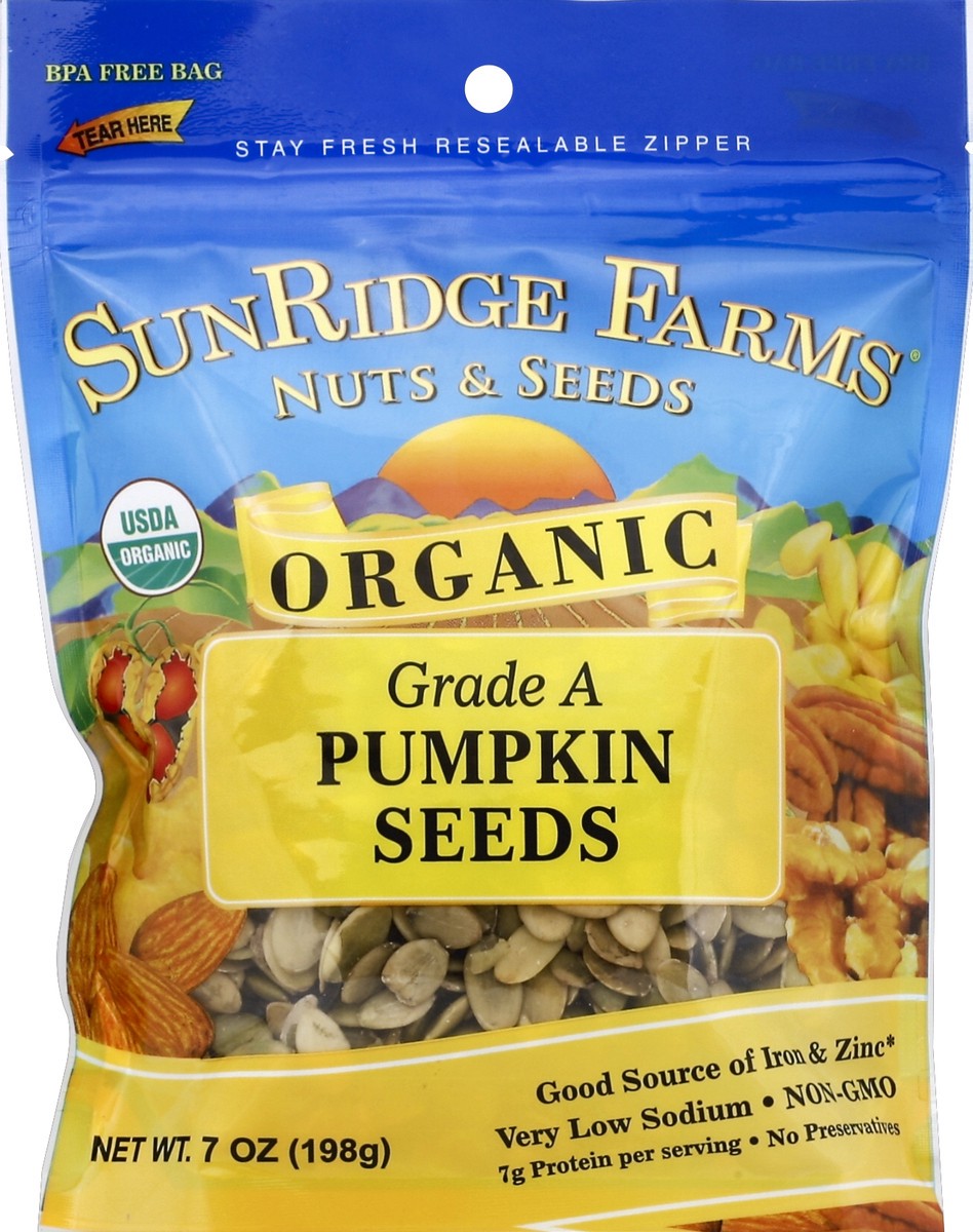 slide 1 of 3, SunRidge Farms Pumpkin Seeds 7 oz, 7 oz