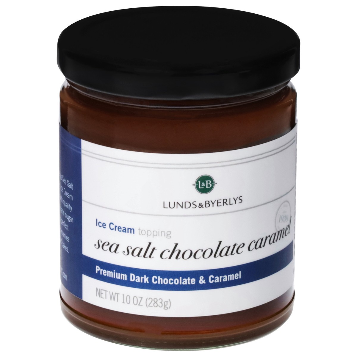 slide 10 of 13, Lunds & Byerlys Sea Salt Chocolate Caramel Ice Cream Topping 10 oz, 10 oz