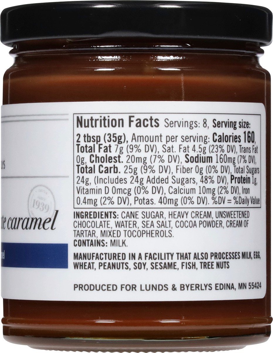slide 12 of 13, Lunds & Byerlys Sea Salt Chocolate Caramel Ice Cream Topping 10 oz, 10 oz