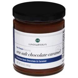 Lunds & Byerlys Sea Salt Chocolate Caramel Ice Cream Topping 10 oz