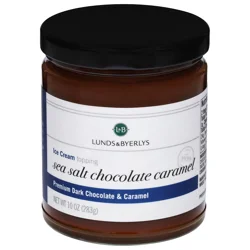 Lunds & Byerlys Sea Salt Chocolate Caramel Ice Cream Topping 10 oz