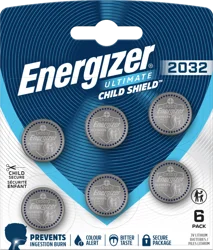 Energizer 2032 Lithium Coin Batteries 6pk