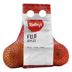 Raley's Bag Fuji Apples 32 oz