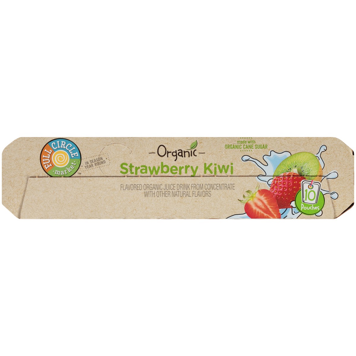 slide 13 of 14, Full Circle Market Strawberry Kiwi Flavored Organic Juice Drink From Concentrate, 60 fl oz