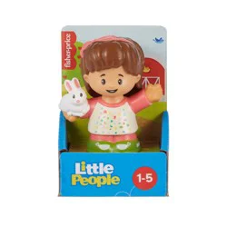 ​Fisher-Price Little People Mia with Bunny Toddler Toy