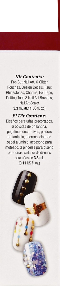 slide 2 of 4, Kiss Salon Secrets Nail Art Starter Kit, 1 ct