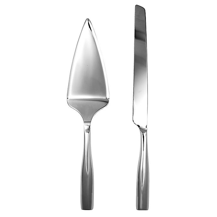 slide 1 of 6, Gourmet Settings Moments Cake Knife and Server Set, 2 ct