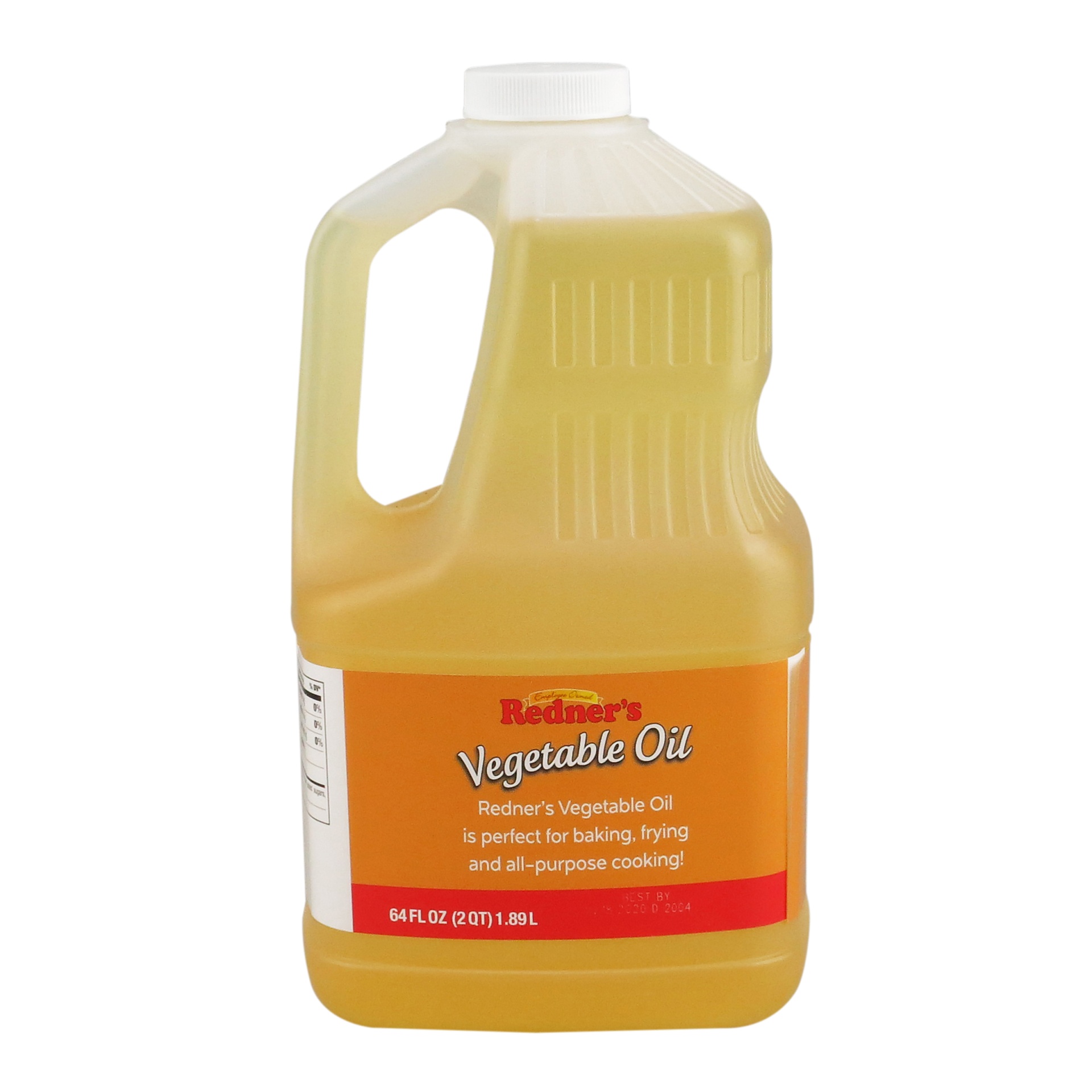 slide 1 of 1, Redner's Vegetable Oil, 64 fl oz