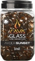 slide 1 of 1, Bond Lava Glass Round Flame Dispersion Glass - Amber Sunset, 10 lb