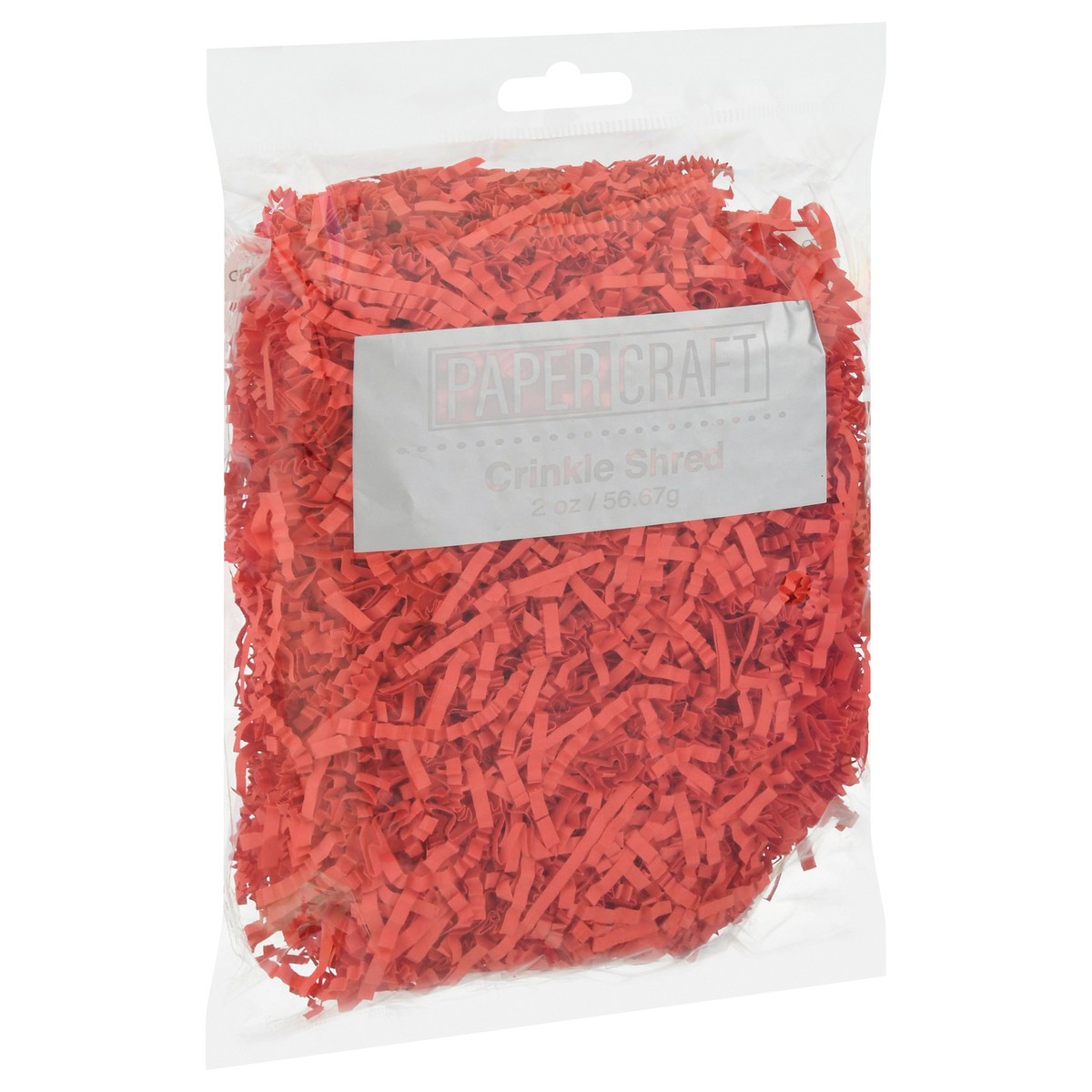 slide 2 of 9, Paper Craft Red Crinkle Shred 2 oz, 2 oz