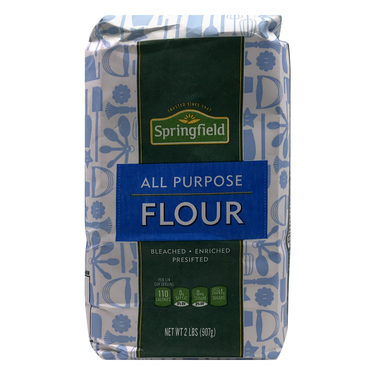 slide 1 of 1, Springfield All Purpose Flour, 32 oz