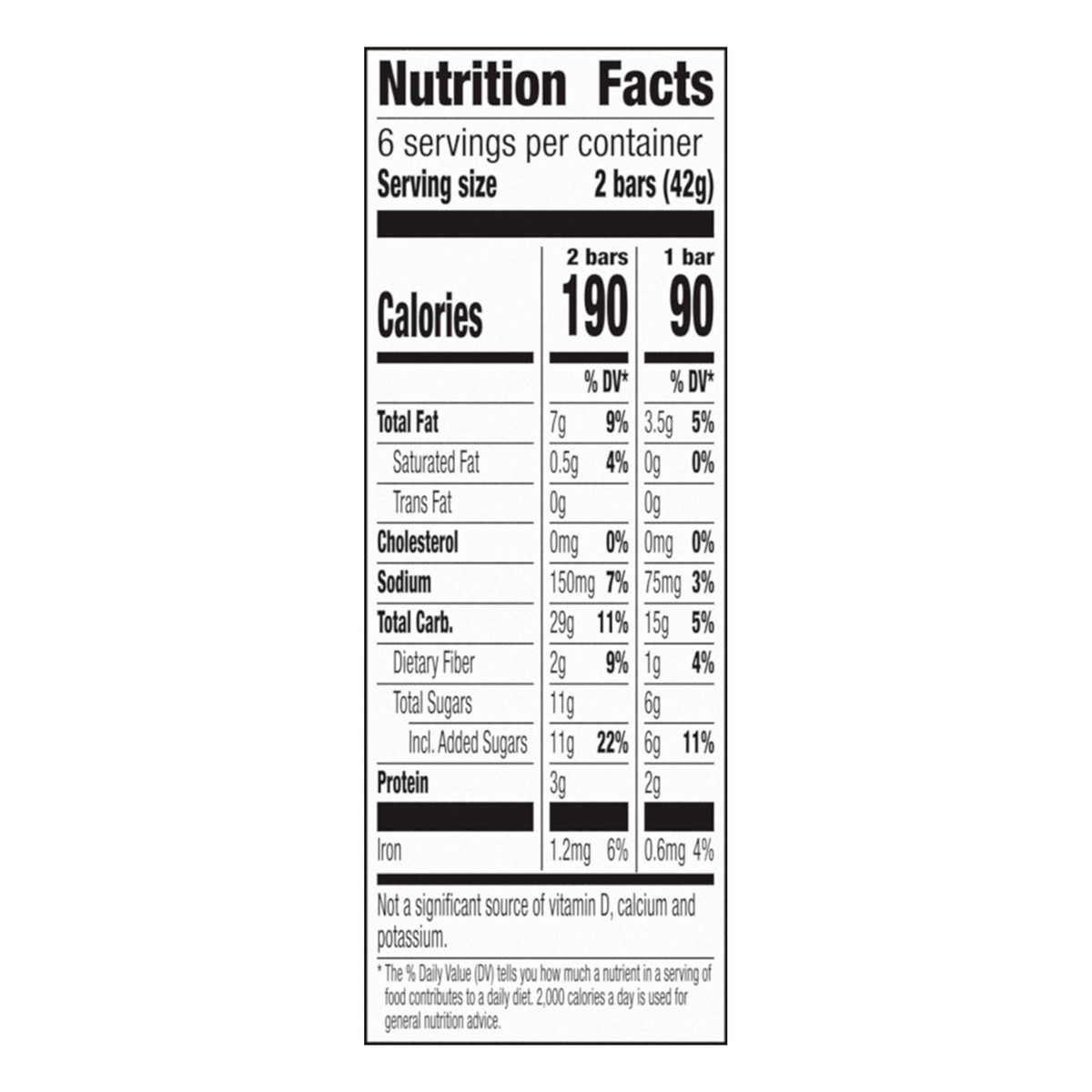 slide 11 of 13, Nature Valley Granola Bars  Crunchy, Cinnamon, 8.94 oz., 6 ct; 1.49 oz