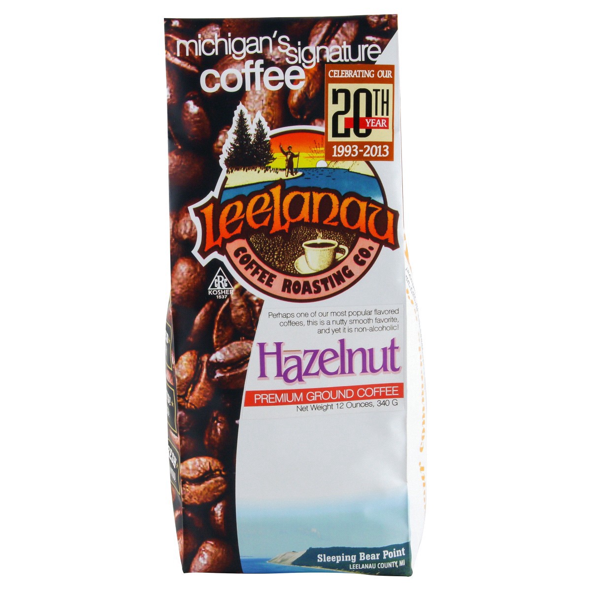 slide 1 of 13, Leelanau Coffee Leelanau Hazeknut Premium Ground Coffee - 12 oz, 12 oz